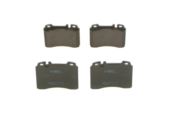 Brake Pad Set, disc brake - 0986424170 BOSCH - A0024201520, A0024201920, A0024203720