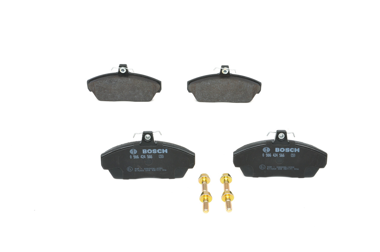 Brake Pad Set, disc brake - 0986424566 BOSCH - 22173501170, SFP100360, 33023501170