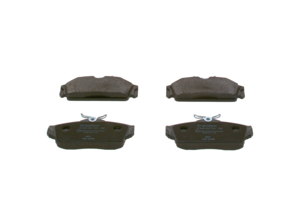 Brake Pad Set, disc brake - 0986424781 BOSCH - 41060BM525, 410602F525, 410602F526