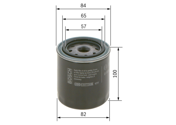 0986452023, Oil Filter, BOSCH, 0003082671, 1500838, 1520860U00, 15208AA000, 15208H8903, 15208HA000, 1560033010, 1N0014302, 37Z0-20-F201, 7984326, A760X6714LA, AY100NS007, K256136990, M39541, M39681, 1560113010, 1N10-14-302, 5861024060, 93156668, AY100NS026, M39594, YL4J6714AA, 1112650, 1560113011, 420337110, 9-13240-804-0, 93156770, A5208H8903, 1560141030, 1961451