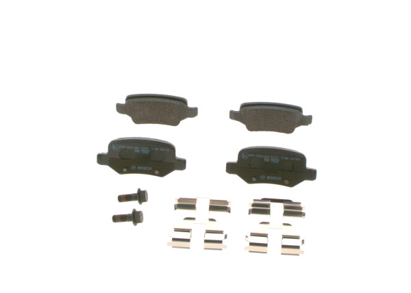 Brake Pad Set, disc brake - 0986494023 BOSCH - A1684200420, A1694200420, A1694201120