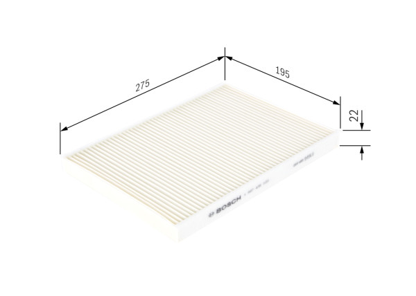 Filter Cabin Air 1987435022 Bosch 7423515403 7482379897 9026535