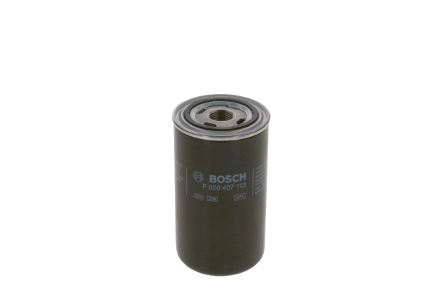 F026407113, Filter, operating hydraulics, BOSCH, 000.633.994.0, 0009830615, 06258593, 45161300, 45191300, 5137274, 5612546, AT274339, D45161300, 0009830617, 01314200, 1-2111-225-226.00, 2754362M1, 7004209, PMHF7968, 063.399.40, 1-2111-225-226.01, 1-2111-225-226.02, 1314200, 6339940, 0022788506, 05821213, 2754362M, 282316, AW107, BC-1182, BT8315, FT4777HP, HC62, HF28989
