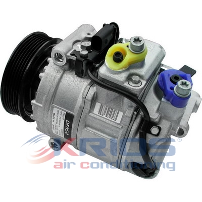 Compressor, air conditioning - HOFK15202 HOFFER - 7L6820803D, 95512601301, 7L6820803C