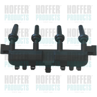 Ignition Coil - HOF8010323 HOFFER - 597074+596319, 5970A9, IC2210556