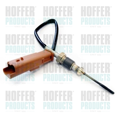 Sensor, exhaust gas temperature - HOF7451903 HOFFER - 9677662080, 11903E, 172000661010