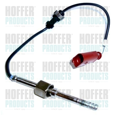 Sensor, exhaust gas temperature - HOF7451925 HOFFER - 03G906088E, 0894582, 11925