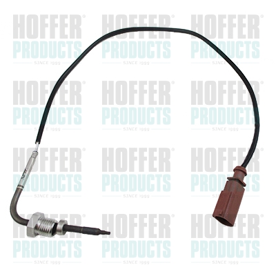 Sensor, exhaust gas temperature - HOF7451935E HOFFER - 03G906088, 03G906088K, 27068