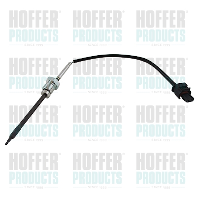 Sensor, exhaust gas temperature - HOF7451976E HOFFER - A0009056504, A0019050700, 0019050700