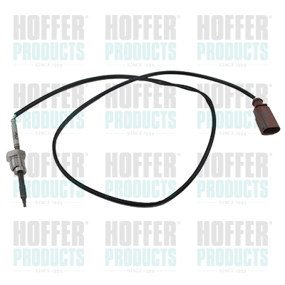 Sensor, exhaust gas temperature - HOF7452050E HOFFER - 04L906088E, 0894147, 12050E