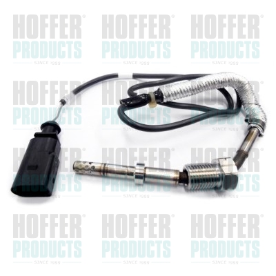 Sensor, exhaust gas temperature - HOF7452054 HOFFER - 03G906088AB, 045906088C, 045906088G