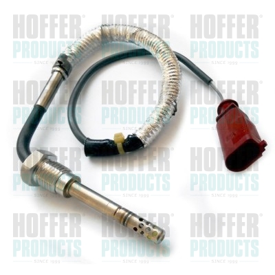 Sensor, exhaust gas temperature - HOF7452248 HOFFER - 8K0906088C, 0894229, 12248