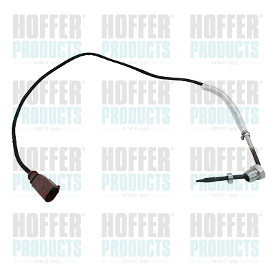 Sensor, Abgastemperatur - HOF7452261E HOFFER - 03L906088J, 12261/1, 273-20026
