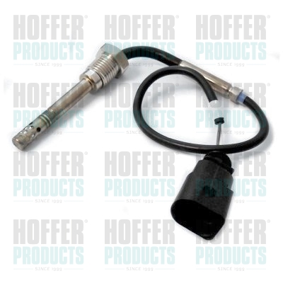 Sensor, exhaust gas temperature - HOF7452340 HOFFER - 059906088BE, 12340, 172000553010
