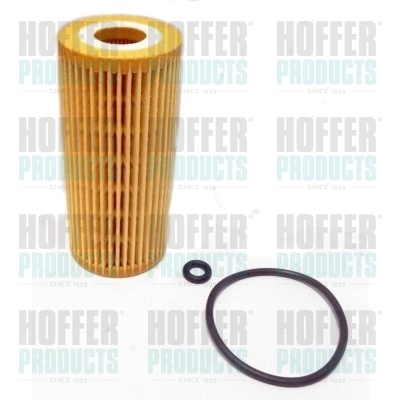 Oil Filter - HOF14033 HOFFER - 55197218, 73504027, A401800109