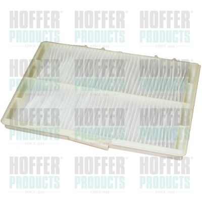 Filtr, vzduch v interiéru - HOF17002F HOFFER - 7700424093, 1504, 17002F
