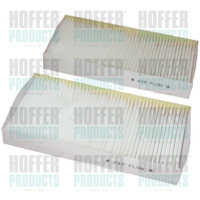 Filter, Innenraumluft - HOF17131-X2 HOFFER - 80292S7A508, 80292S6DG01, 8029256DG01