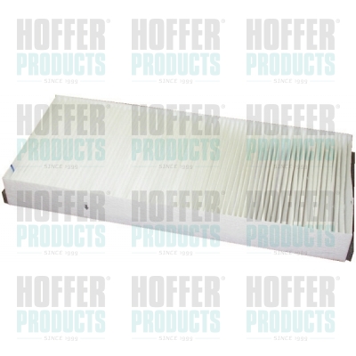 Filtr, vzduch v interiéru - HOF17202 HOFFER - 85619500025, 027, 03087100