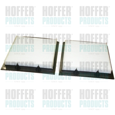 Filtr, vzduch v interiéru - HOF17226F-X2 HOFFER - BTR8037, LR030219, 1443