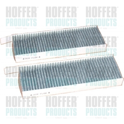 Filtr, vzduch v interiéru - HOF17449K-X2 HOFFER - 6447XG, 647993, 80291S84A01