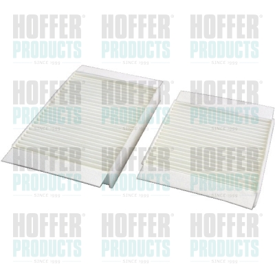 Filtr, vzduch v interiéru - HOF17452-X2 HOFFER - 1609428180, 6447VY, 1609428080