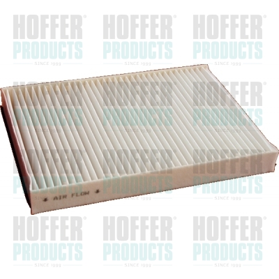 Filtr, vzduch v interiéru - HOF17466 HOFFER - 30767022, LR000899, LR019192