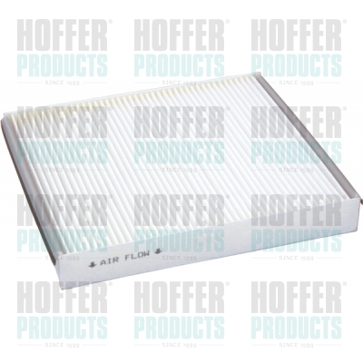 Filtr, vzduch v interiéru - HOF17506 HOFFER - 27277EG000, 7B0819644, B72771CA1B