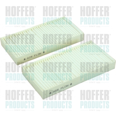 Filtr, vzduch v interiéru - HOF17507-X2 HOFFER - 68033193AA, K68033193AA, 17507-X2