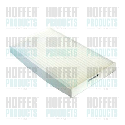 Filtr, vzduch v interiéru - HOF17517 HOFFER - 278932F900, B78911FC0A, 278913NL0A
