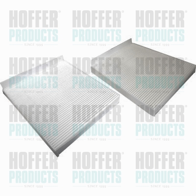 Filter, Innenraumluft - HOF17527-X2 HOFFER - 64119163328, 9163329, 64119272641