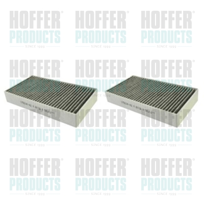 Filter, Innenraumluft - HOF17551K-X2 HOFFER - A1668300318, 1668300318, 17551K-X2