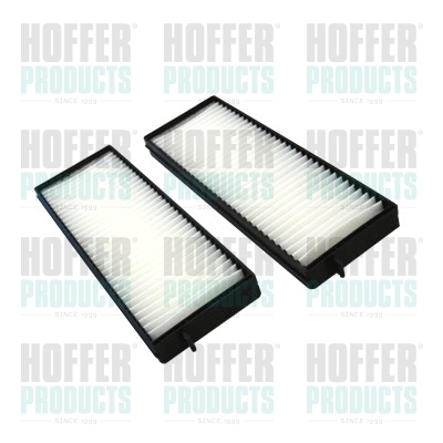 Filtr, vzduch v interiéru - HOF17558F-X2 HOFFER - 971334P000, 13285274, 17558F-X2