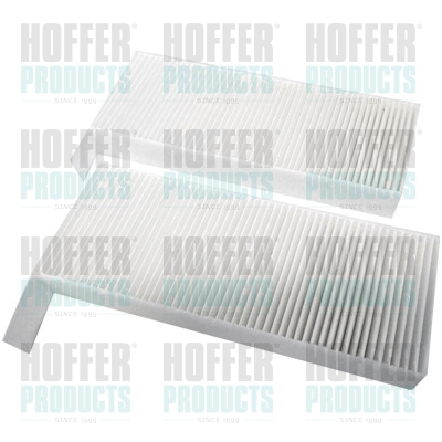 Filtr, vzduch v interiéru - HOF17565-X2 HOFFER - 9804163380, 9804163480, 17565K-X2