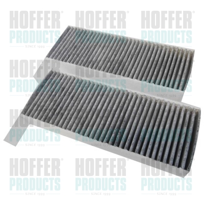 Filtr, vzduch v interiéru - HOF17565K-X2 HOFFER - 9804163480, 17565K-X2, 1987435525