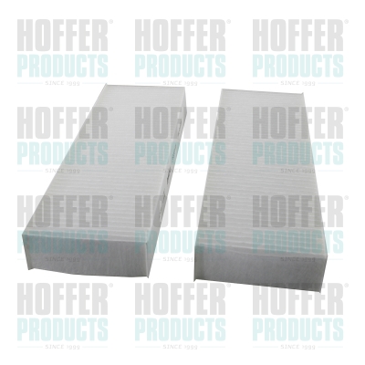 Filter, Innenraumluft - HOF17610 HOFFER - 9833351080*, 9833350880, 172062