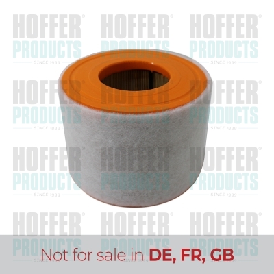 Luftfilter - HOF18474 HOFFER - 4G0133843H, 4G0133843K, 109215