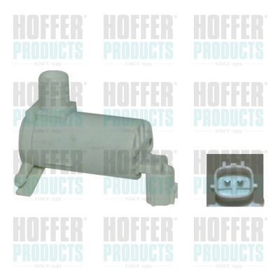 Washer Fluid Pump, window cleaning - HOF7500153 HOFFER - 28920BC20A, 8-97314350-0, 28920AR000