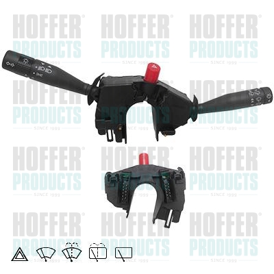 Steering Column Switch - HOF2103084 HOFFER - 7107012, 1027166, 94AG-11K665-CA