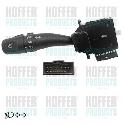 Steering Column Switch - HOF2103332 HOFFER - 93410-17000, 0916104, 2103332