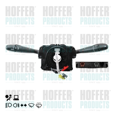 Steering Column Switch - HOF2103380 HOFFER - 624318, 96662455XT, 98062250XT