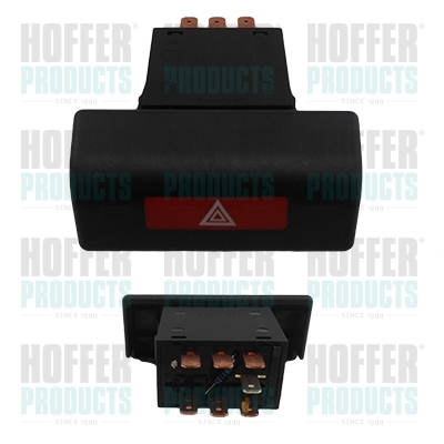 Vypínač výstražných blikačů - HOF2103601 HOFFER - 01241658, 1241658, 90310998