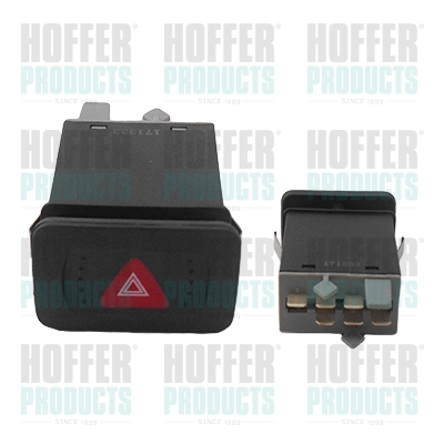 Vypínač výstražných blikačů - HOF2103611 HOFFER - 1J0953235C, 1J0953235E, 1J0953235J