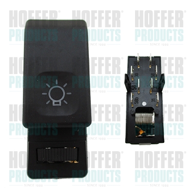 Switch, headlight - HOF2103841 HOFFER - 191941531A, 191941531H, 000050002010
