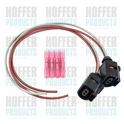 Cable Repair Set, licence plate light - HOF25142 HOFFER - 1J0973702, 1J6943021B, K8943021C