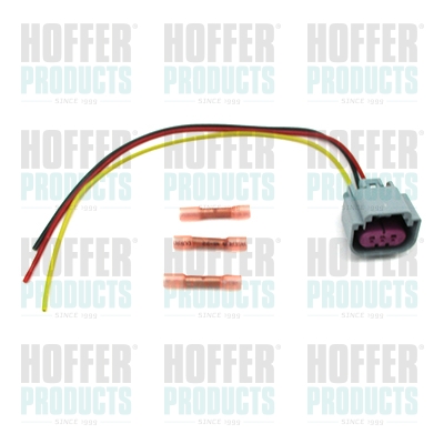 Cable Repair Set, headlight bulb - HOF25438 HOFFER - 20276, 242140019, 25438