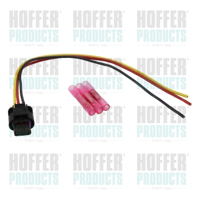 Opravná sada kabelů, senzor vačkové hřídele - HOF25502 HOFFER - 1T0973203, 4F0973703A, 4H0973703A