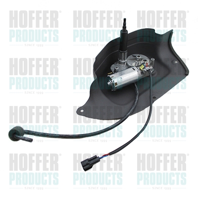 Wiper Motor - HOFH27070 HOFFER - 4124291, 1493158, YC15-17W400-CH