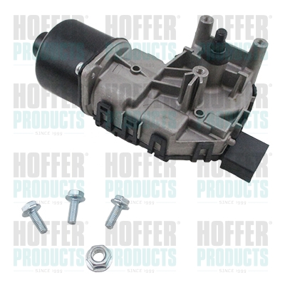 Wiper Motor - HOFH27160 HOFFER - 1273083, 93179149, 01273083