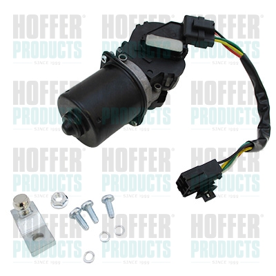 Wiper Motor - HOFH27193 HOFFER - 7701036015, 7701052465, 7701207936