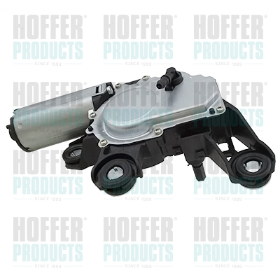 Wiper Motor - HOFH27236 HOFFER - 6Q6955711A, 6Q6955711B, 6Q6955711C